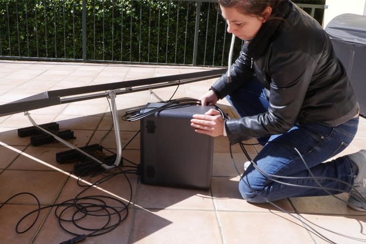 Dieses Modell von Green Solar ist besonders kompakt designt