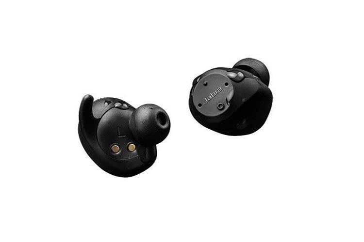 Im rechten Jabra Elite Sport-Ohrhörer ist der Sensor für die Herzfrequenzmessung integriert