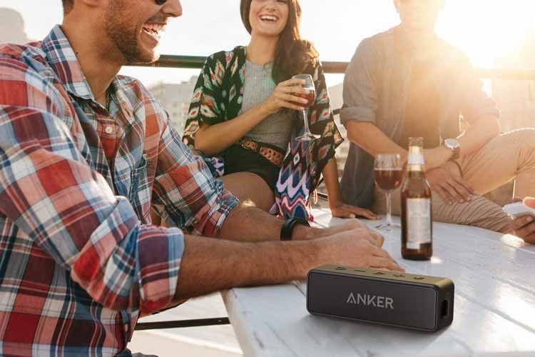 Der wasserfeste Anker SoundCore 2 Lautsprecher wurde von Käufern mit 4,6 von 5 Sternen bewertet