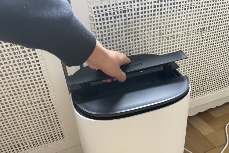 Soll ein Gerät häufig bewegt werden, ist ein ausfahrbarer Tragegriff wie bei dem Meaco von Vorteil