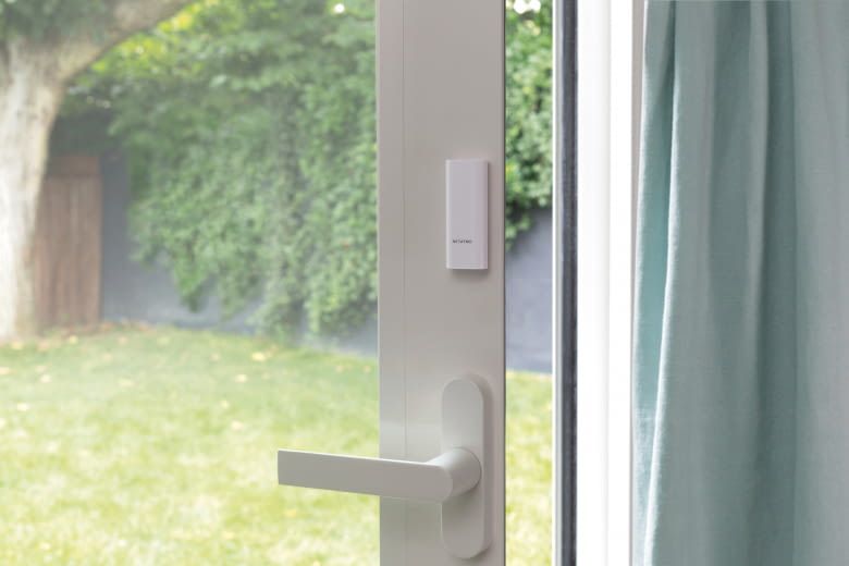 Zubehör der Welcome Kamera: Netatmo Tags. Kompakte Sensoren für Türen oder Fenster!