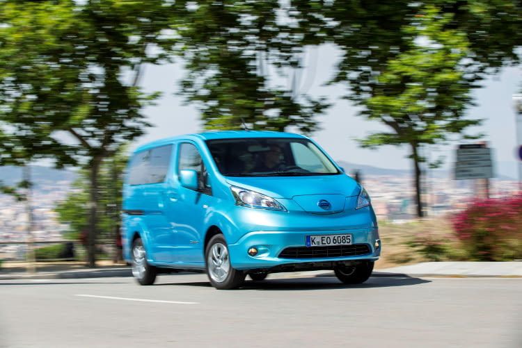 Der Nissan e-NV200 Evalia als Stromer für die ganze Familie.