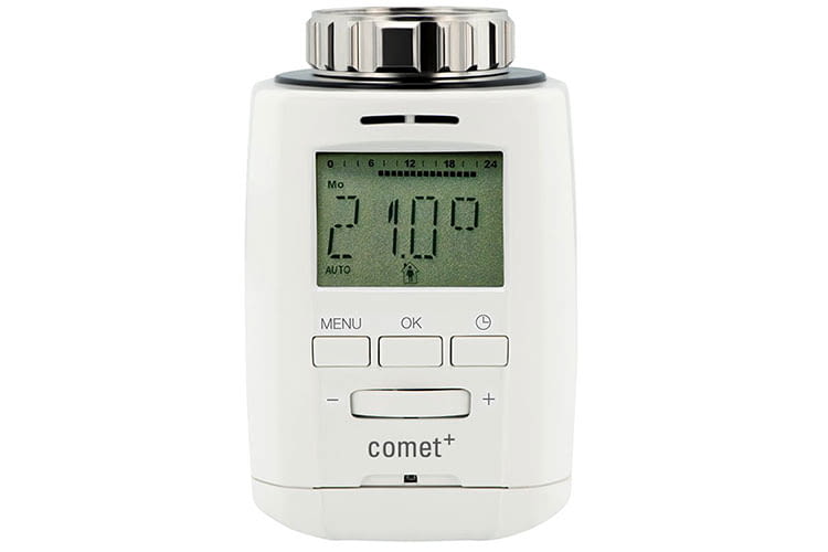 Das Eurotronic Comet Plus Heizkörperthermostat hilft beim effizienten Heizen