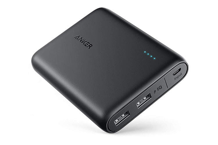 Bietet eine gute Ausstattung bei kompakten Maßen: Anker PowerCore 13000 mAh Powerbank