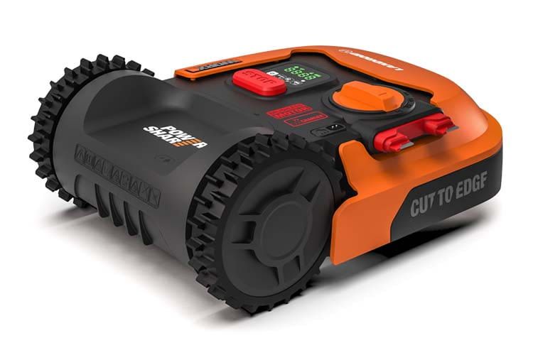 Worx Landroid M500 WR141E è un robot rasaerba perfetto per piccoli giardini fino a 500 metri quadrati