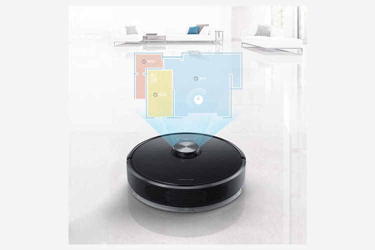 Xiaomi Roborock T6 kann sich die räumlichen Gegebenheiten unterschiedlicher Zimmer einzeln merken