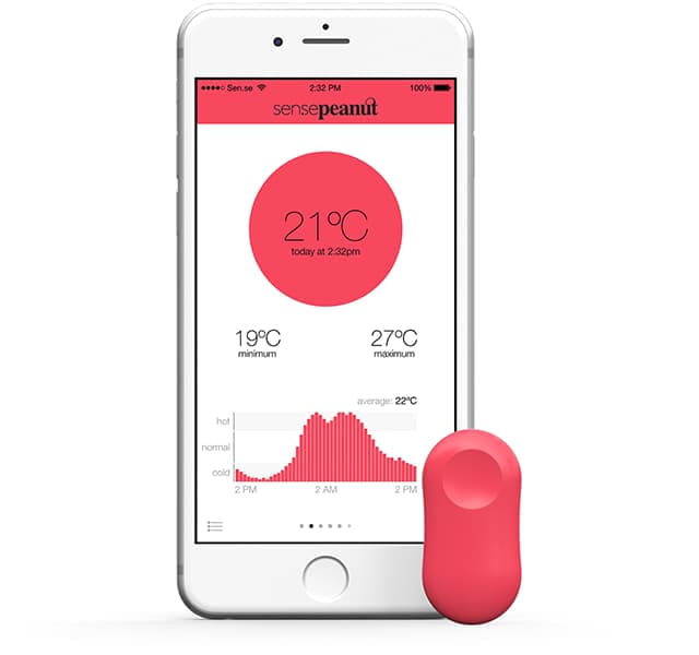 ThermoPeanut App von Sen.se