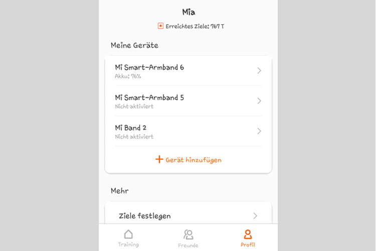 Wir nutzen die Mi Fit App bereits seit mehreren Jahren