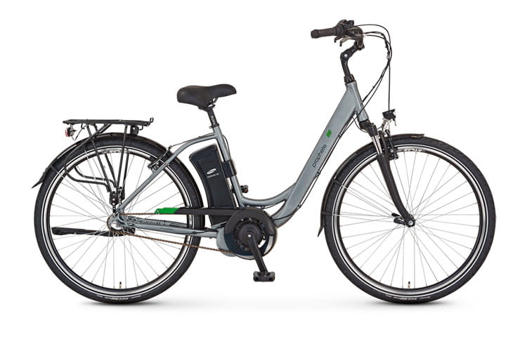 Grundsolides City E-Bike mit guter Komponentenauswahl: City E-Bike PROPHETE GENIESSER e9.6