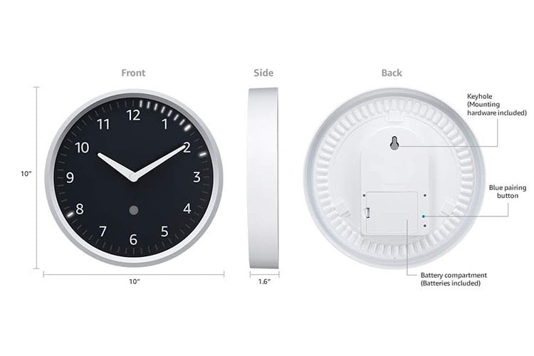 Die Echo Wall Clock kann auch mehrere Alexa-Timer gleichzeitig darstellen