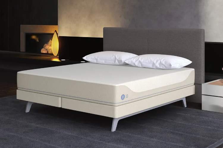 Das smarte Bett passt sich automatisch an die Schlafposition der Nutzer an