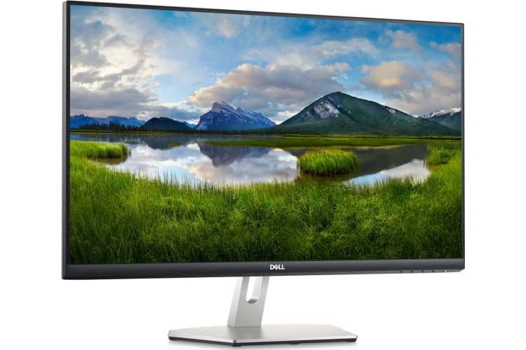 Der 27 Zoll Monitor Dell 2721D bietet ideale Bildverhältnisse für das Homeoffice