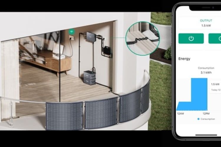 Smartes Energiemanagement zuhause mit Zendures flexiblen Solarpanelen, SolarFlow und der App.