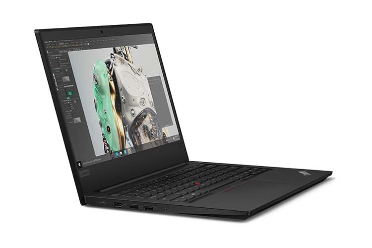 Das Notebook Lenovo ThinkPad E490 bietet viele Anschlüsse, ausgewogene Rechenleistung und hohen Mobilitätsfaktor