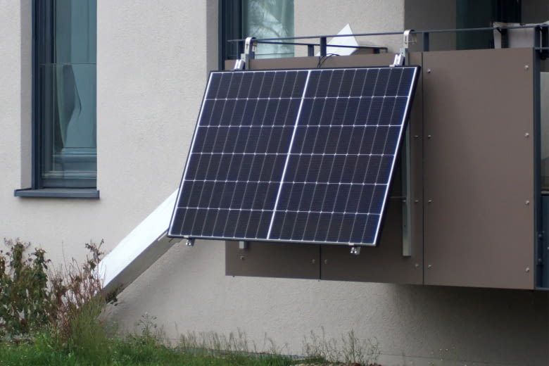 Sogar auf sehr kleiner Fl&auml;che ist eigene Stromproduktion machbar