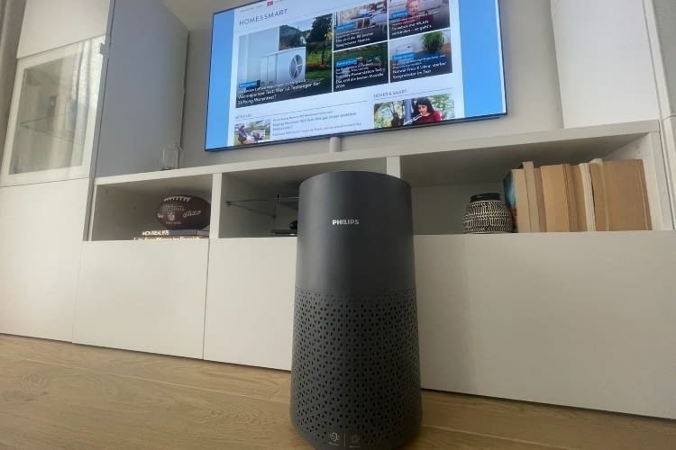 Im home&smart Test macht der Philips 1000i Series Luftreiniger eine gute Figur