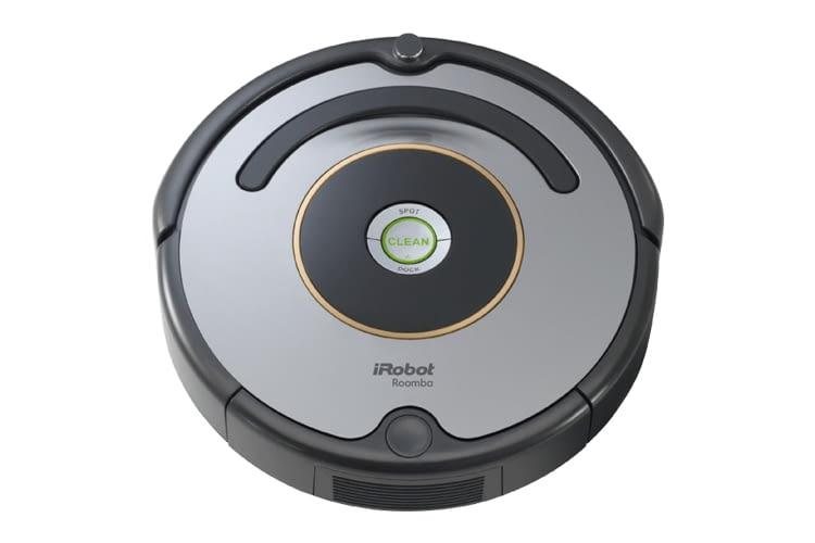 Beide iRobot Roomba Saugroboter unterscheiden sich nur in Bezug auf die Farbe