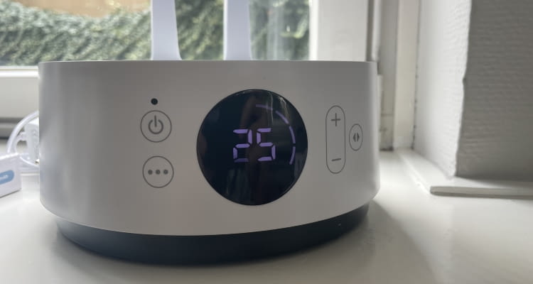 Das Display und die Tasten sind sehr übersichtlich angeordnet