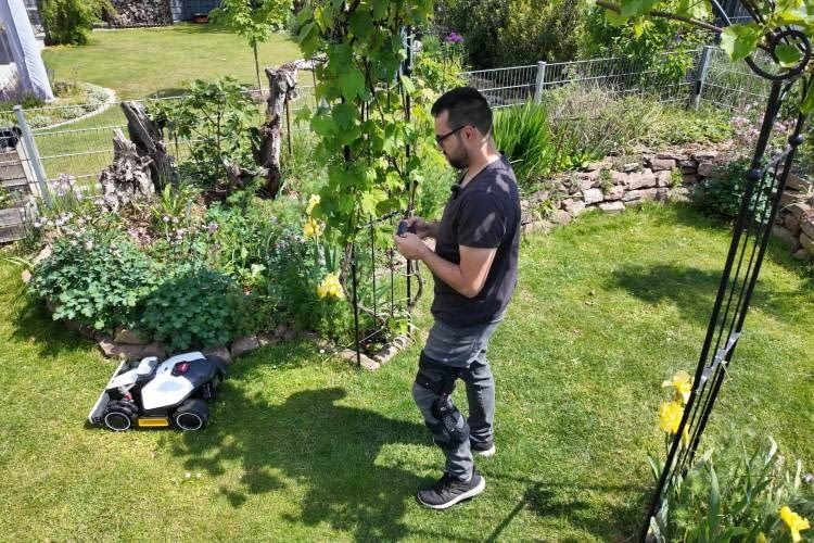 Bei der manuellen Kartierung können die Ränder besser abgefahren werden, auf das Mähen an der Kante hatte dies aber keine Auswirkungen