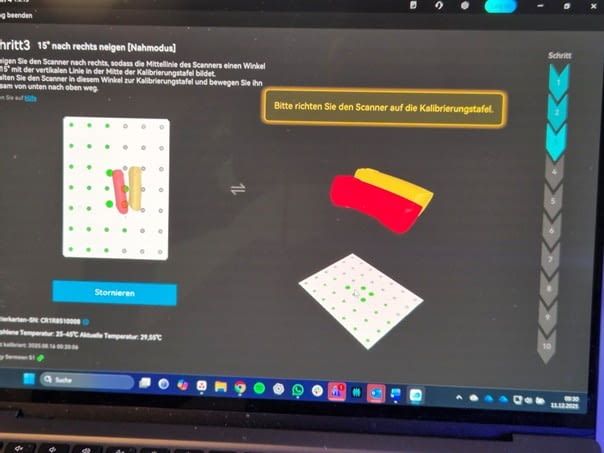 Creality Software Kalibirerung