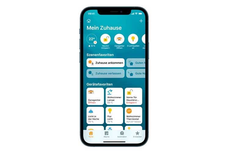 Das Apple iPhone als Smart Home Steuerzentrale