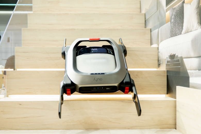 Diese Modell kann leider (noch) keine Stufen mit reinigen