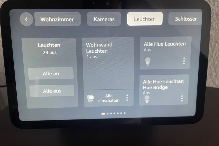 Der Echo Show eignet sich hervorragend als Smart Home Zentrale