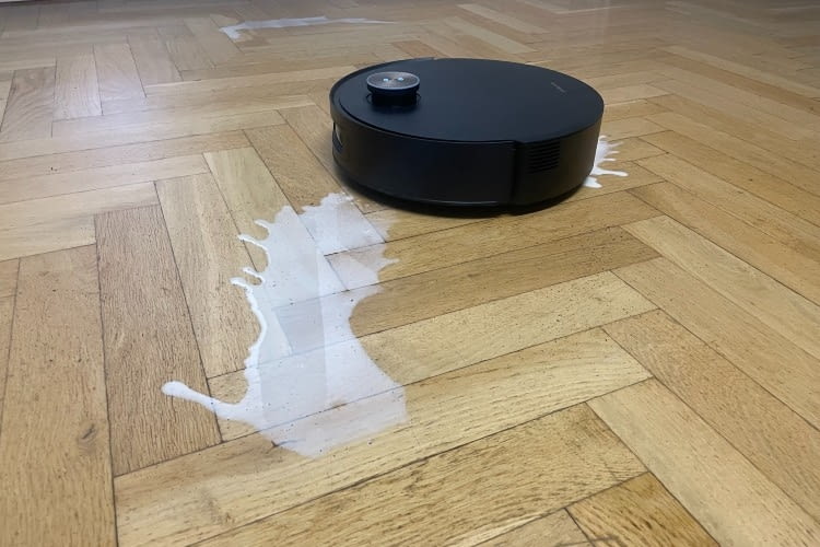 Das Wischergebnis mit dem Aqua10 war perfekt