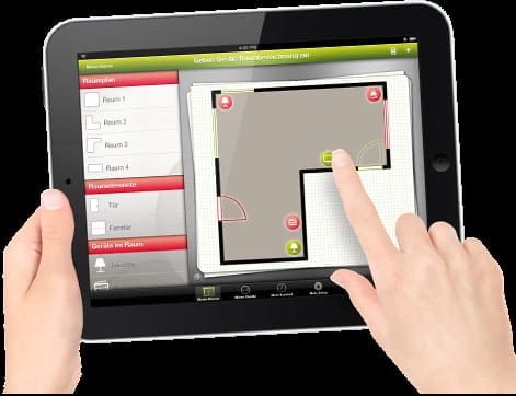 tapHOME Smart Home System zur Hausautomatisierung mit Tablet Bedienung