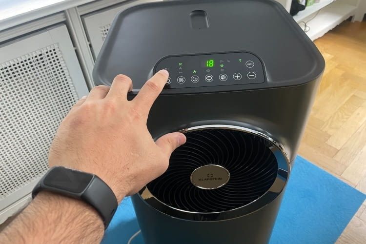 Im Test zeigt die Klarstein Kraftwerk Klimaanlage was sie gut macht