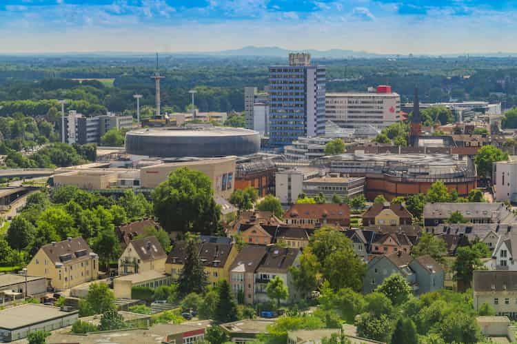 Innenstadt von Leverkusen