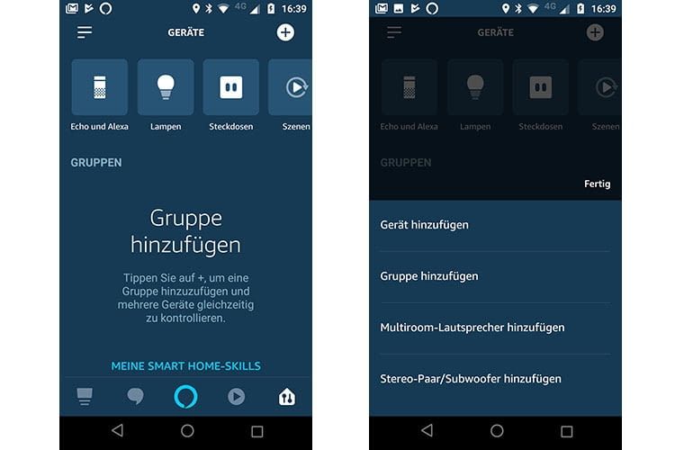 Alexa MultiroomFunktion für Amazon Echo einrichten