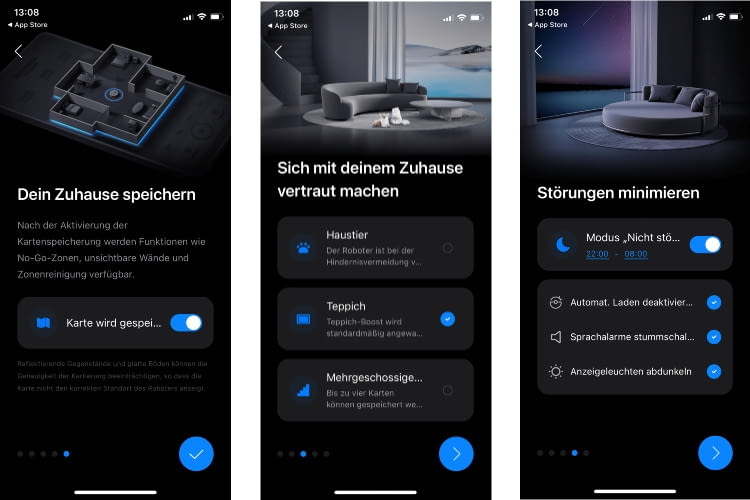 Bei der Einrichtung der App gab es in unserem Test nichts zu bemängeln