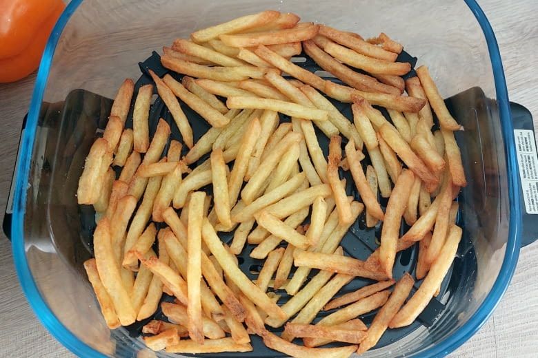 Bei diesem Versuch haben wir den Re-Crisp Modus etwas zu lang eingestellt