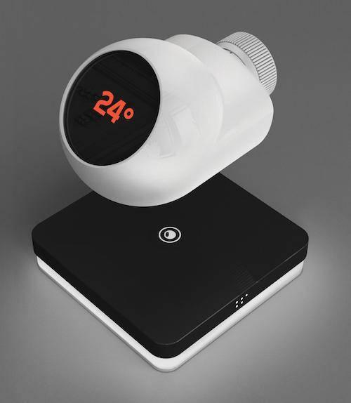 eCozy Thermostat zur Steuerung der Heizung. Schickes Design und einfache Bedienung