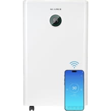 Luftentfeuchter mit Entfeuchtungsleistung von 25L/d, Hygrostat, für Räume bis 35 Quadratmeter, Wifi und App