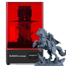 Stampante 3D SLA con fotoindurente in resina UV, struttura solida, LCD monocromatico da 10 pollici 8K e sorgente di luce UV a matrice.