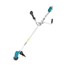 Top Akku-Rasentrimmer mit Zweihandgriff und automatischer Drehzahlregulierung in drei Stufen