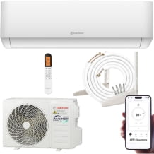 12.000 BTU (für Räume bis 45 m²) HANTECH H-PRO Heiz- und Kühlfunktion, Luftfilter, WiFi, Montagematerial, Weiß