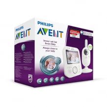 Video baby monitor con display a colori da 3,5 pollici, visualizzazione automatica giorno e notte e funzione interfono