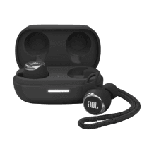 Cuffie in-ear Bluetooth con vestibilità sicura, funzione ANC, IP68 e fino a 30 ore di riproduzione musicale.