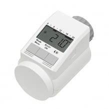 Eqiva Heizkörperthermostat zur zeitgesteuerten Temperatur-Regulierung, einfache Montage ohne Wasser ablassen