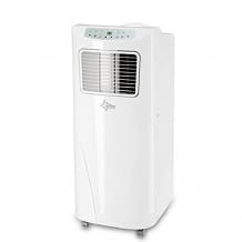Mobile Klimaanlage für Räume bis 25 qm, mit ökologischem Kühlmittel und 7.000 BTU Leistung pro Stunde