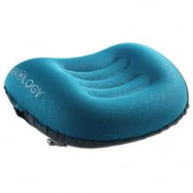 Cuscino da viaggio gonfiabile ultraleggero e compatto. Può essere utilizzato per il collo e come supporto lombare.