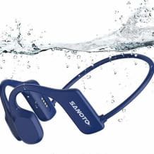 Cuffie impermeabili per il nuoto, IP68, 8 ore di durata della batteria e 8GB di memoria per la musica, con suono osseo.