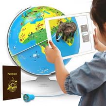 Der Orboot Globus mit seiner App zeigt Kindern die ganze Welt ganz einfach von zu Hause. Die App ist kostenlos für iOS und Android.
