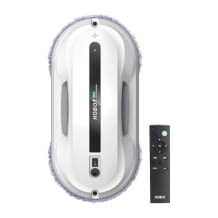 Fensterputz-Roboter mit Akku, dualen Wischpads und Fernbedienung für große Glasflächen, Kacheln u.v.m.