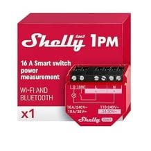 WLAN-Smart Relais-Schalter mit Strommessung (bis 16A) für Lichtsteuerung und allgemeine Hausautomation