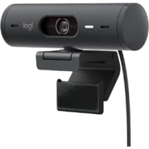 Full-HD Webcam mit großem Sichtfeld und Autofokus. Mit Belichtungskorrektur und klarem Stereo-Sound.