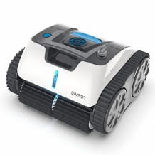 Akku-Poolroboter für Boden und Wände bis zur Wasserlinie, Intelligente Navigation, 110 min Reinigung, bis 120 Quadratmeter.